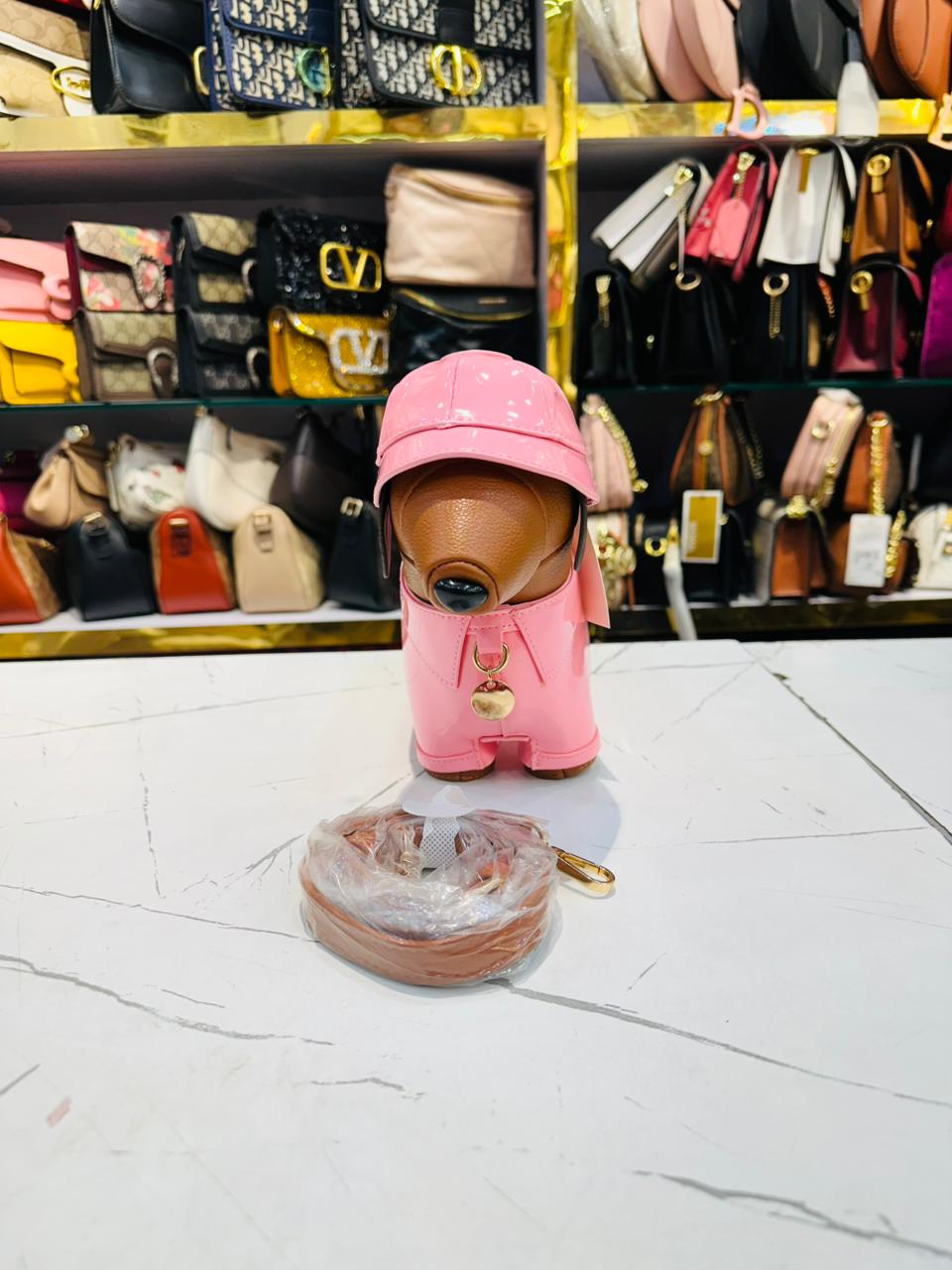 Cute Dachshund Pink Handbag