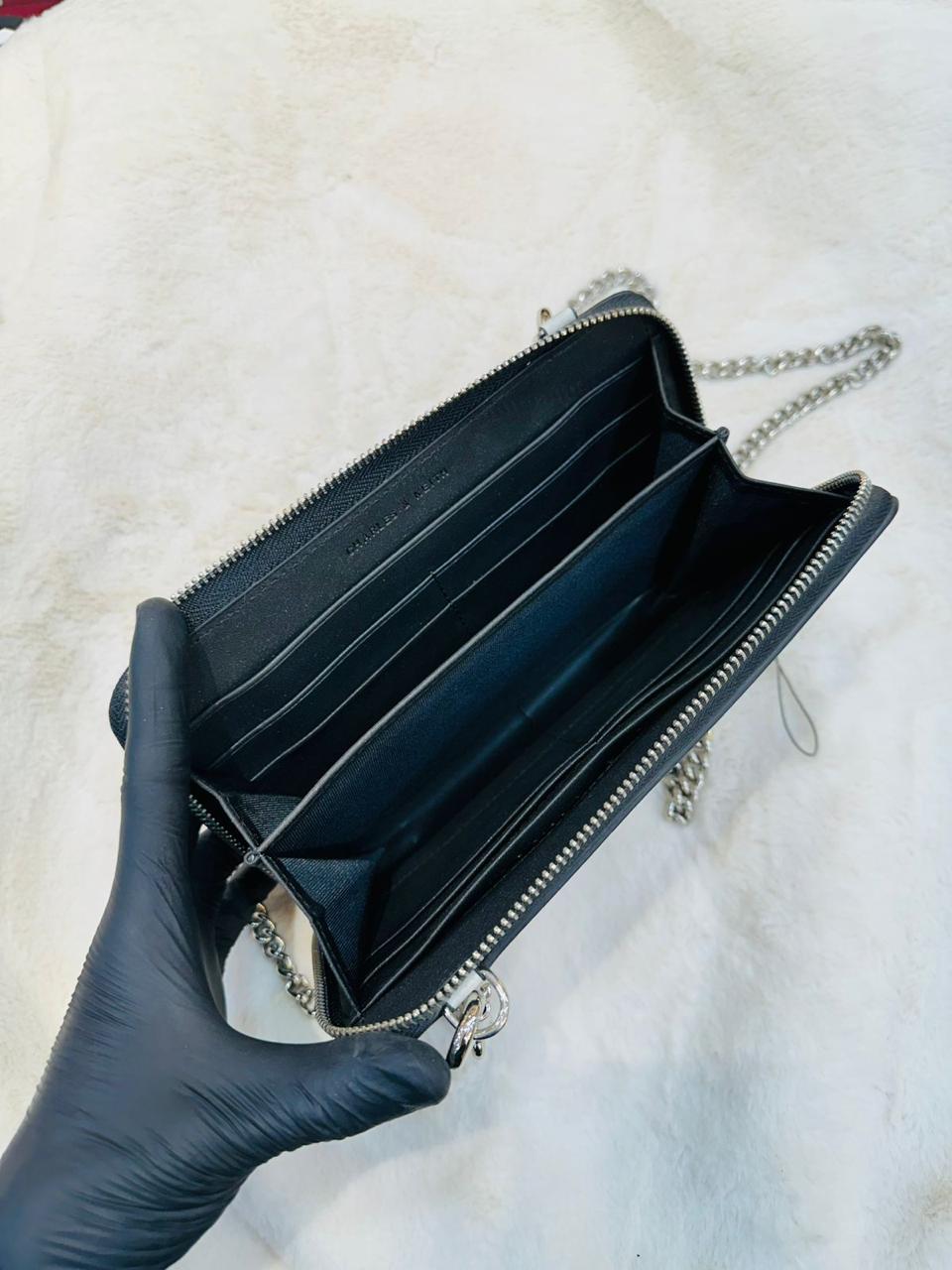 Elegant White & Black chain Slings