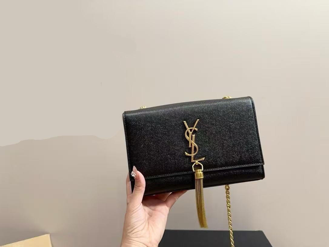 Elegant YSL Sling Bag in Leather