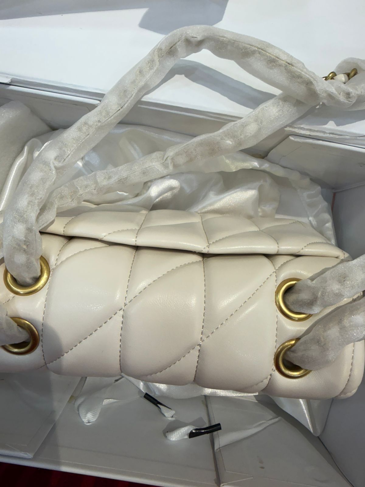 Elegant Fluffy Coach Sling Bag