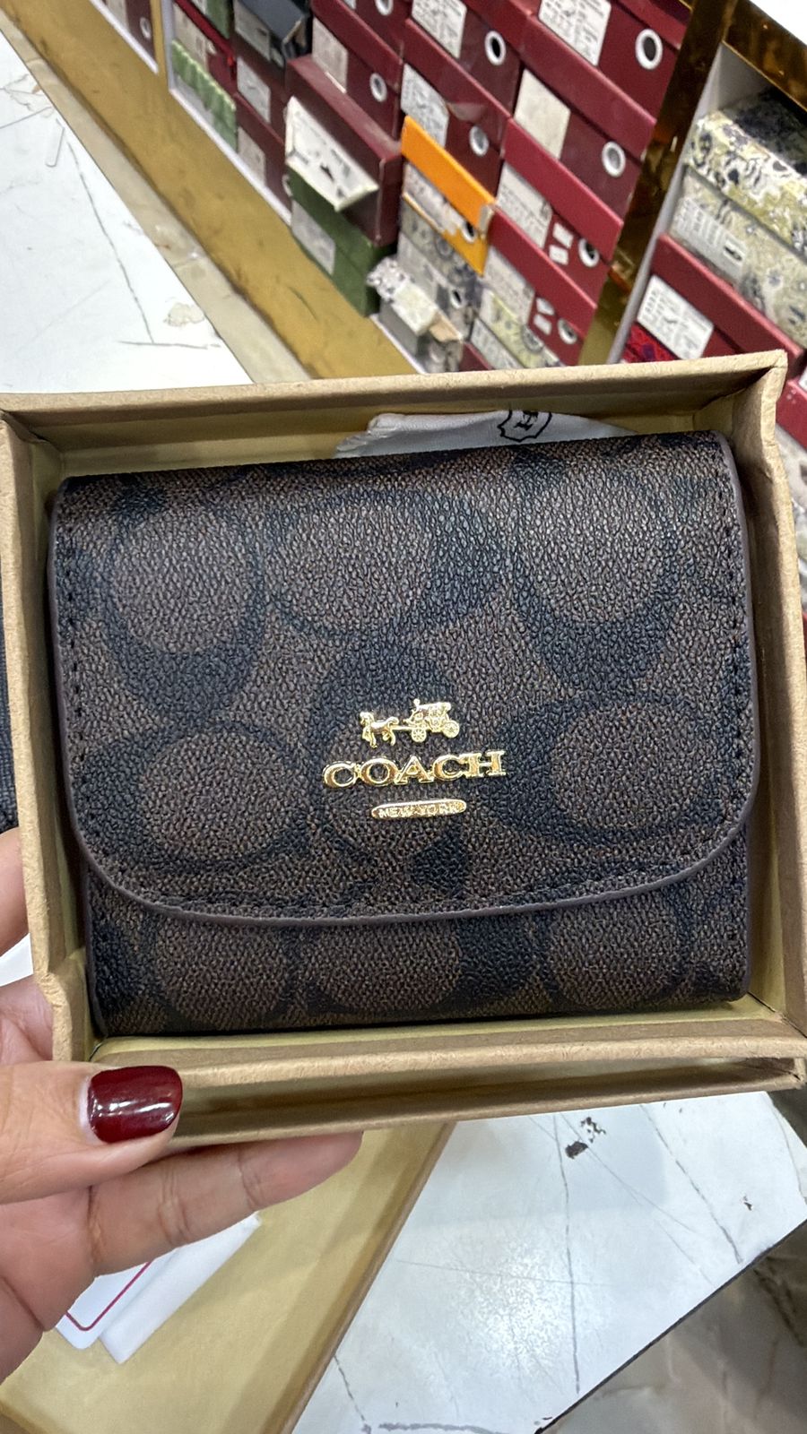 Elegant Coach Wallet Without Chain