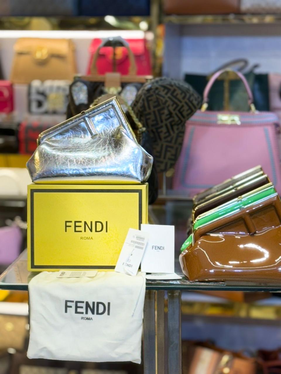 Elegant Sparkling Fendi Wallet