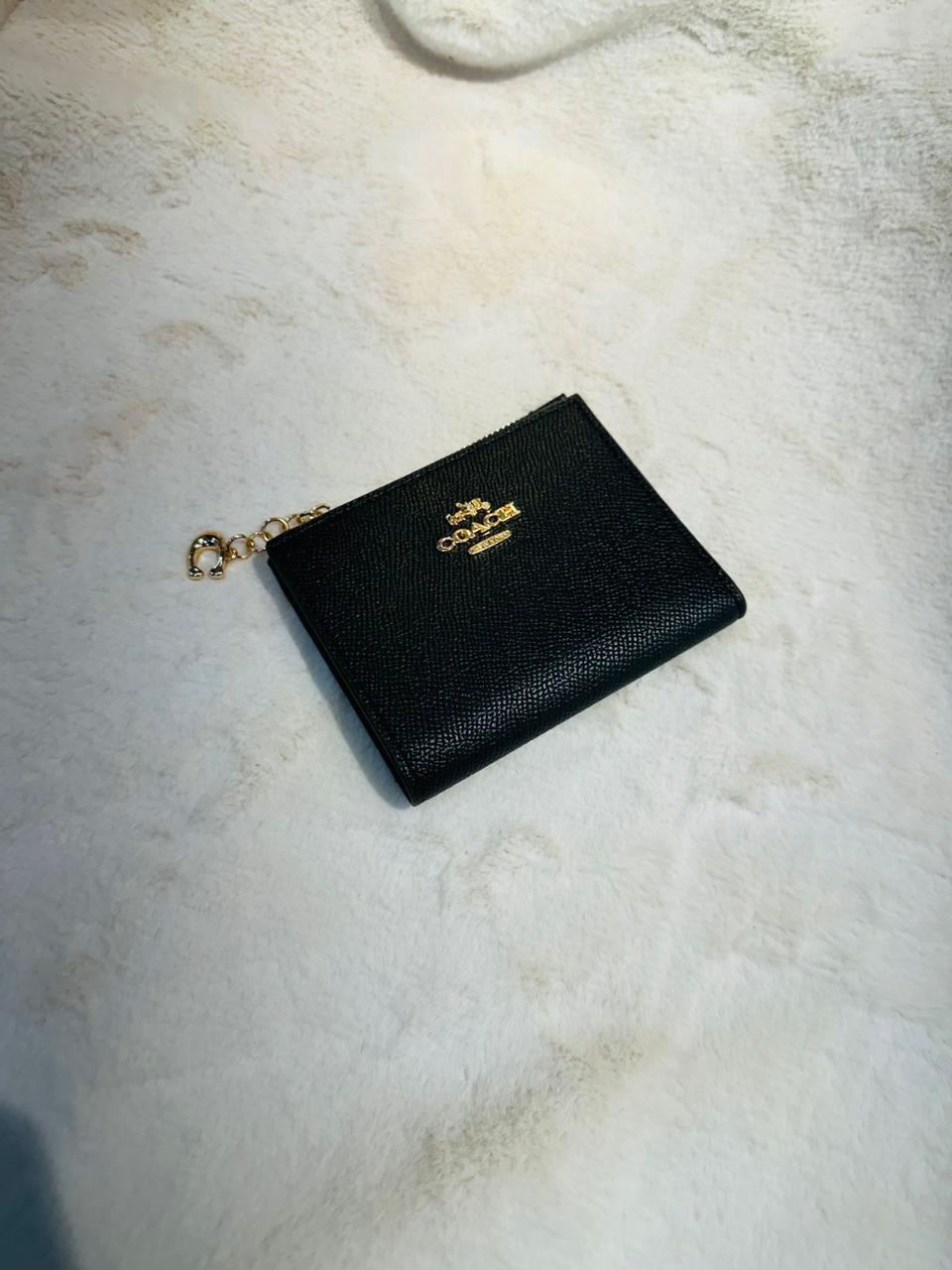 Elegant Black Coach Wallet