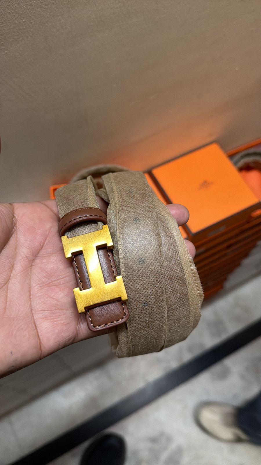 Hermes belt