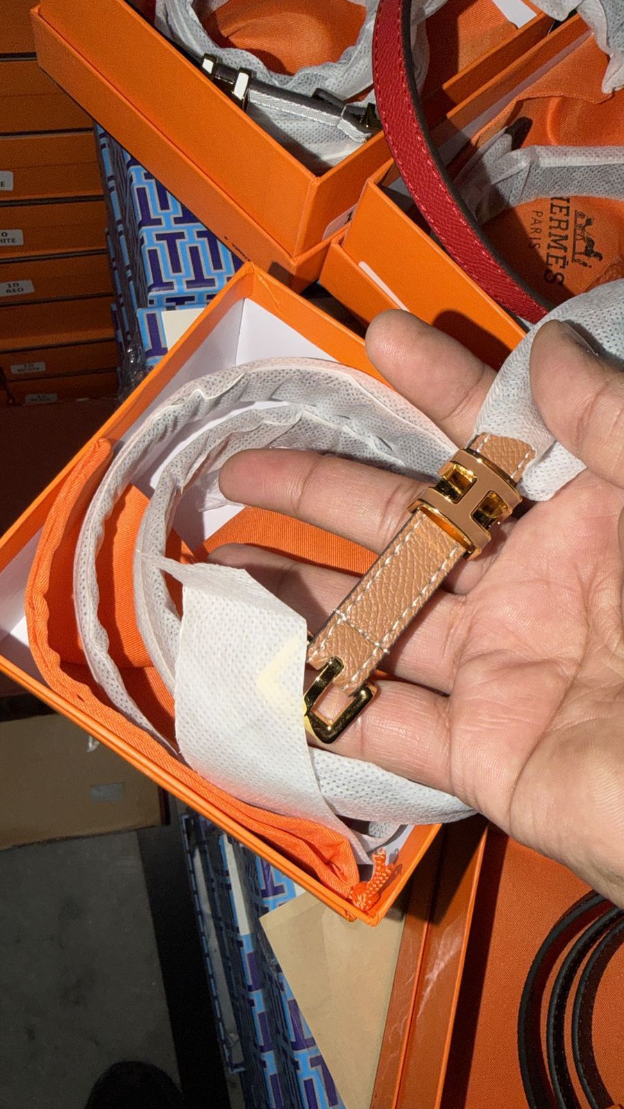Ladies slim belt