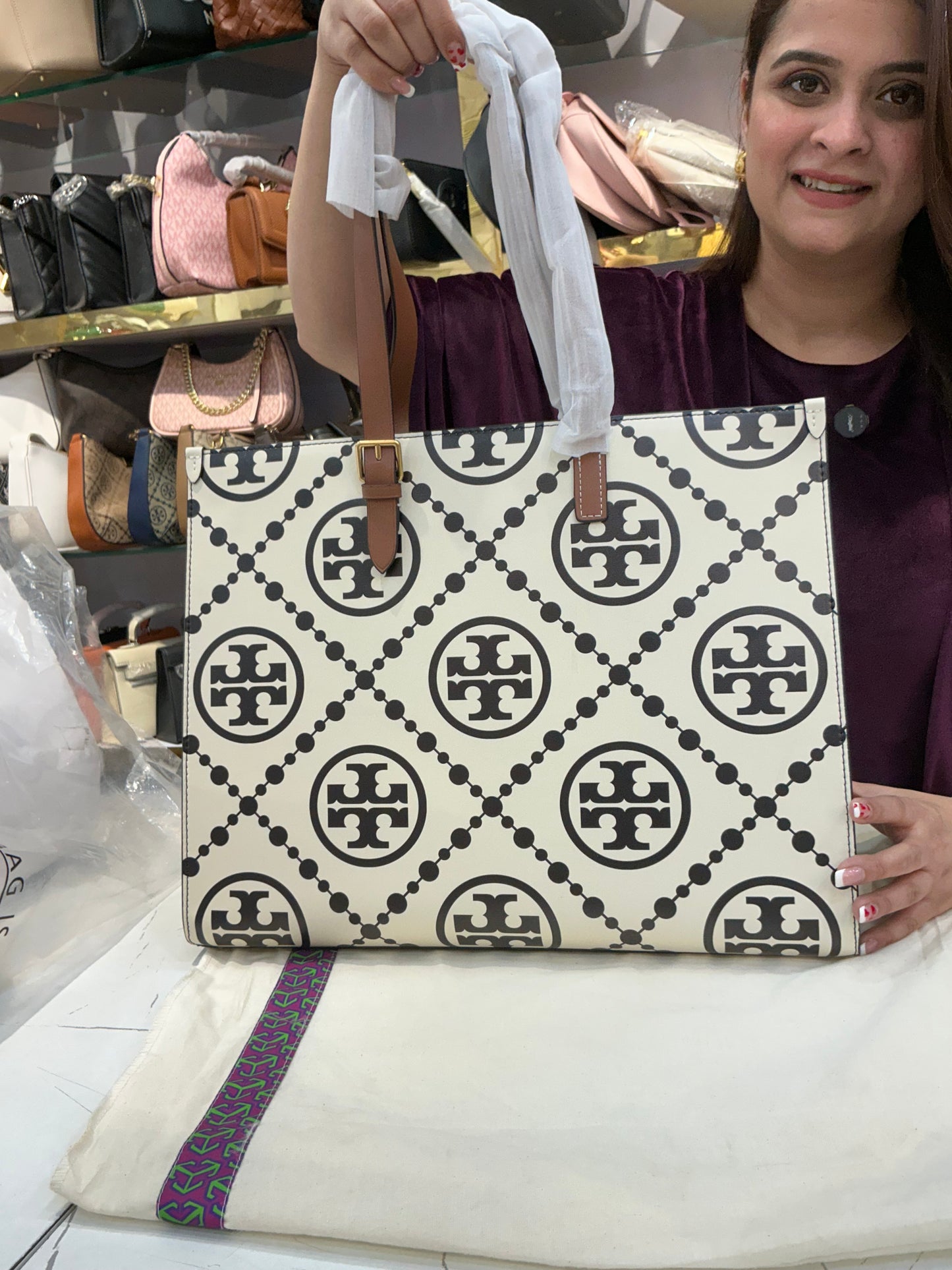 Tory premium tote