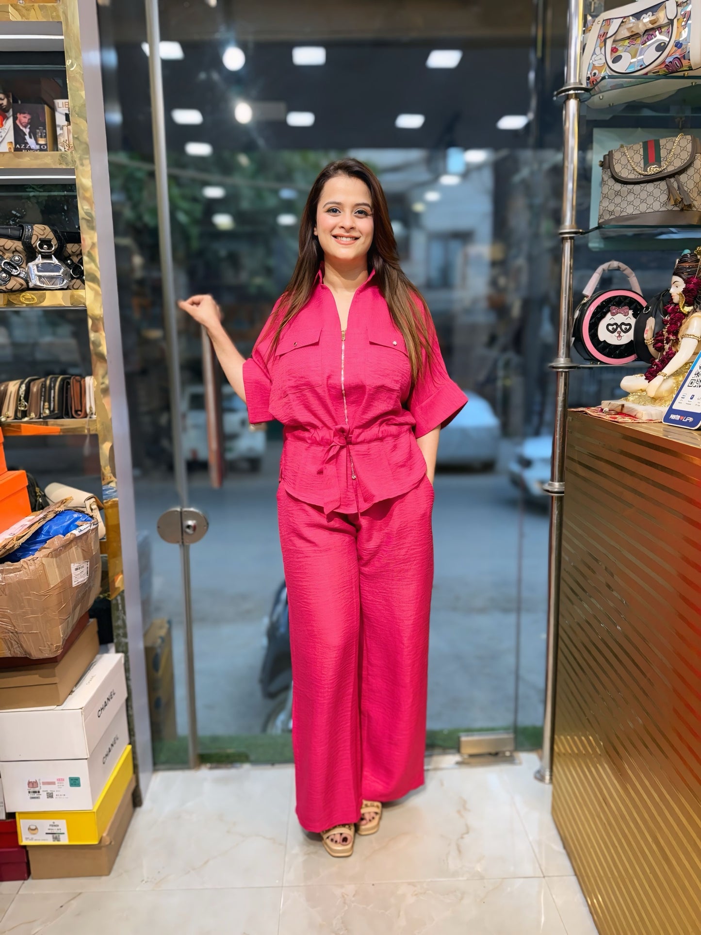 Stunning Co-Ord Set With Belt PO17