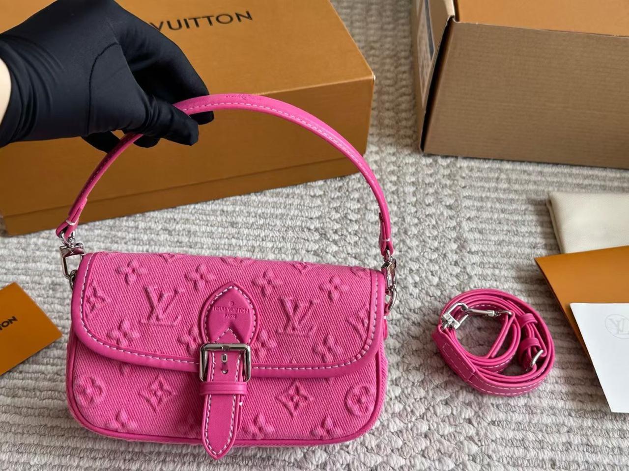 LOUIS VUITTON Diane Monogram Denim - Handbags PO16
