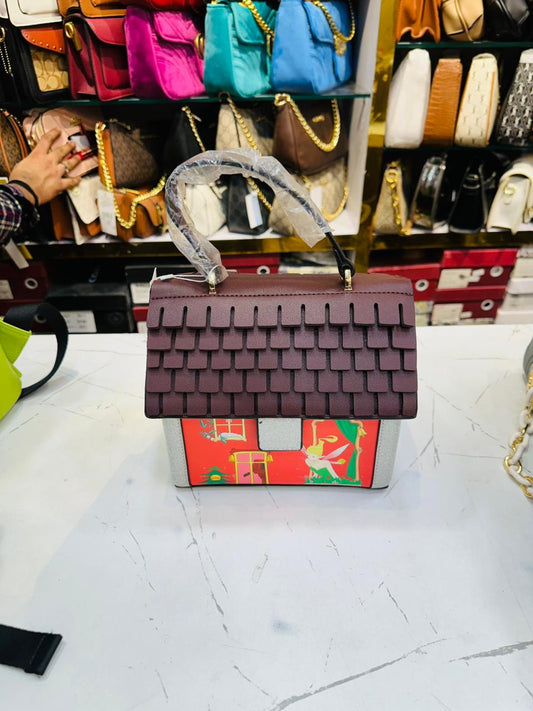 Layered Charm Statement Handbag