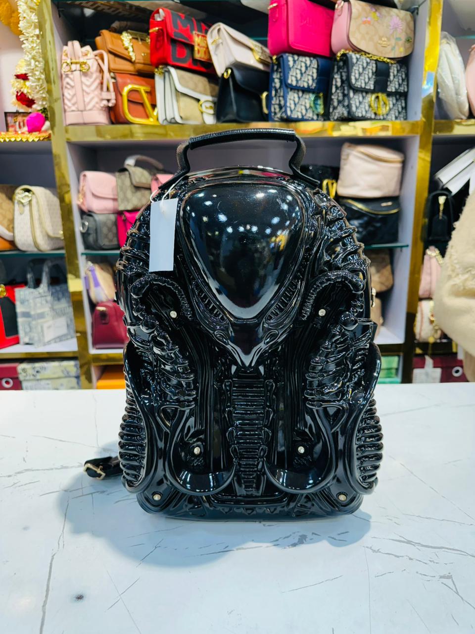 Matte Black Backpack