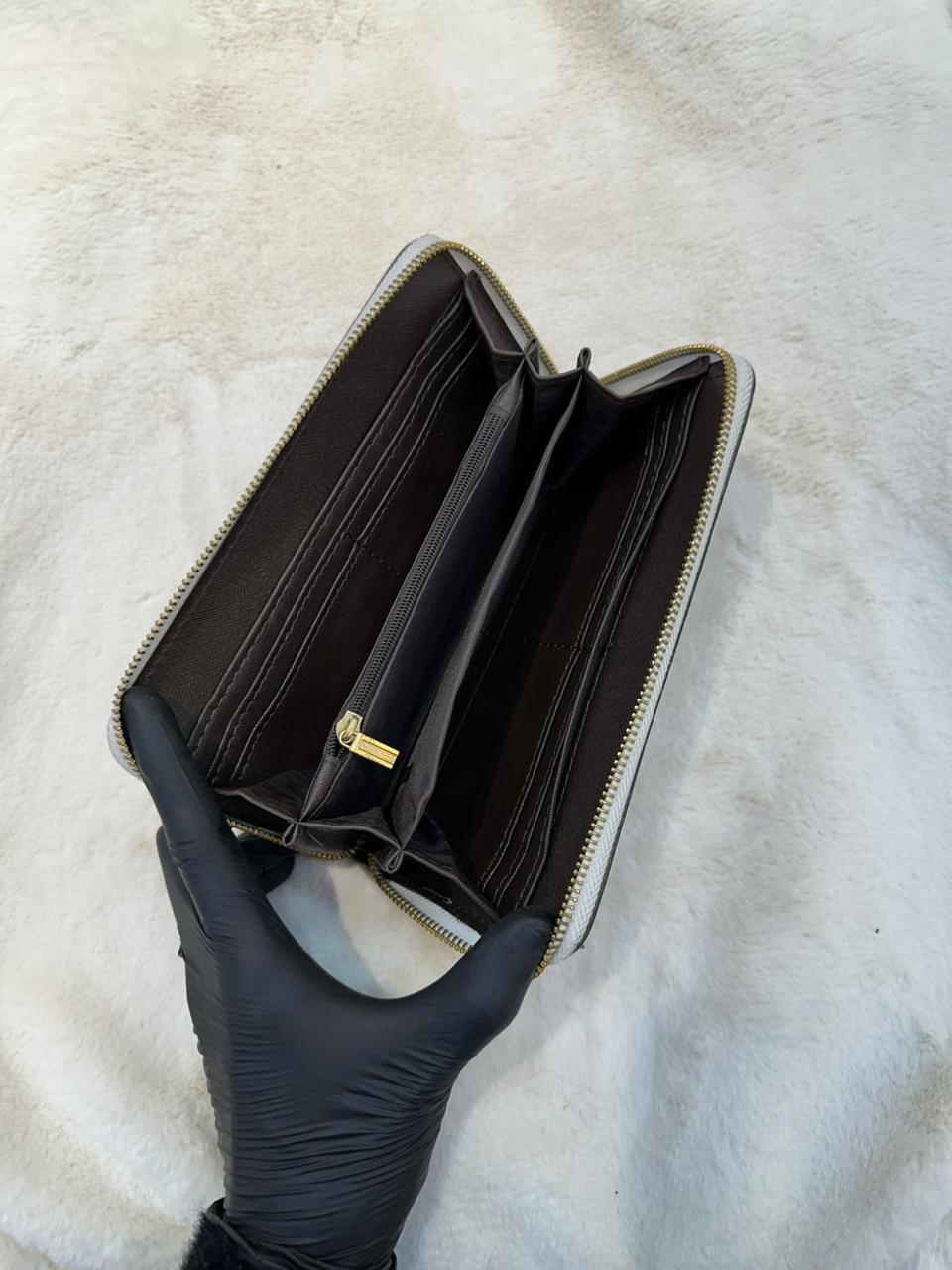 Elegant White Wallet