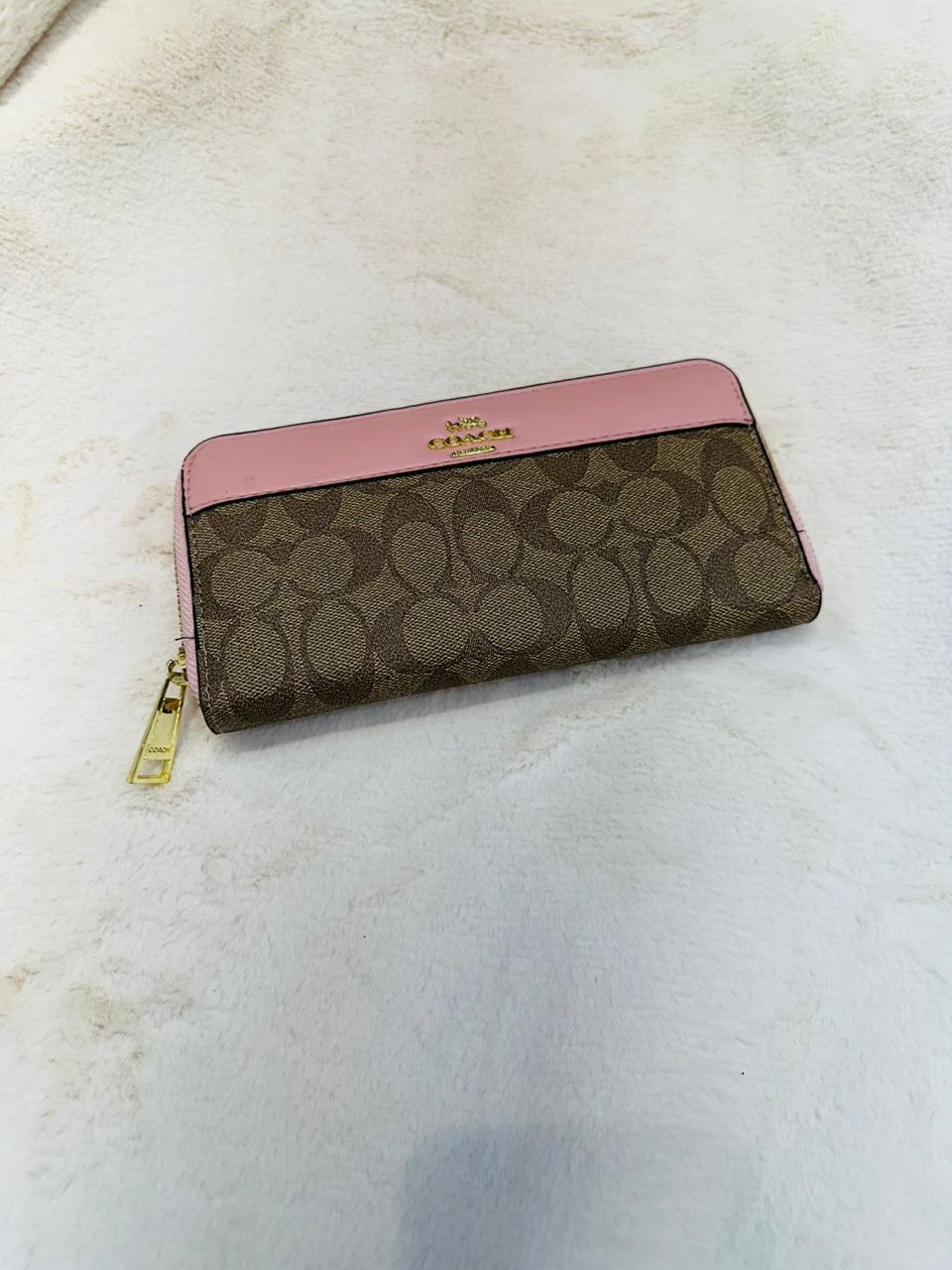 Beautiful Pink Coach Wallet