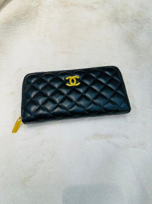 Chanel Beautiful Black Wallet