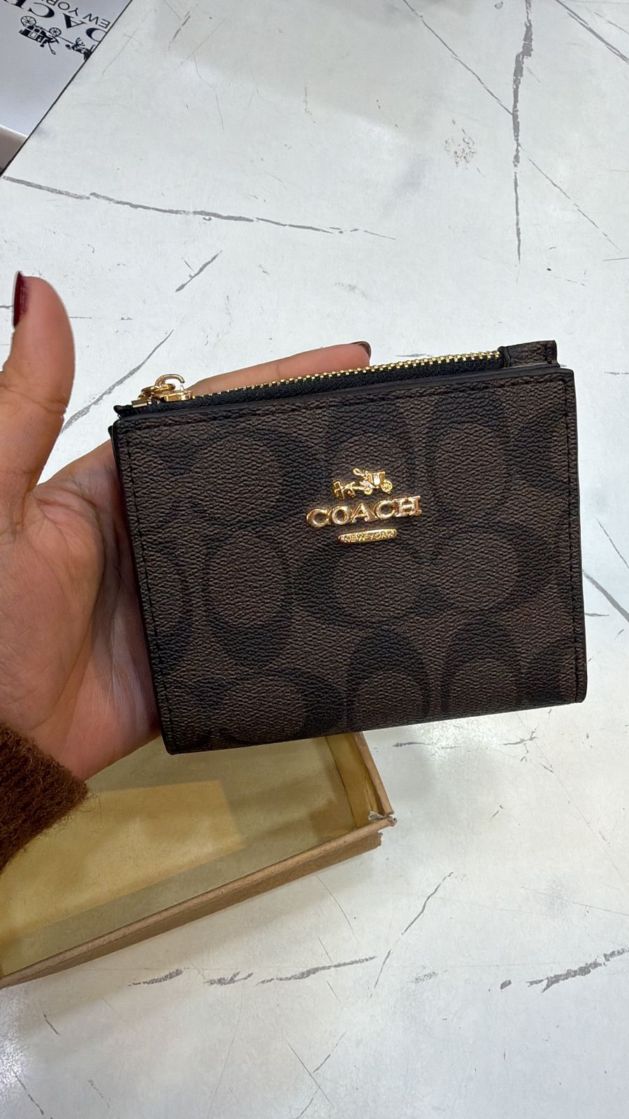 Elegant Black Coach Wallet