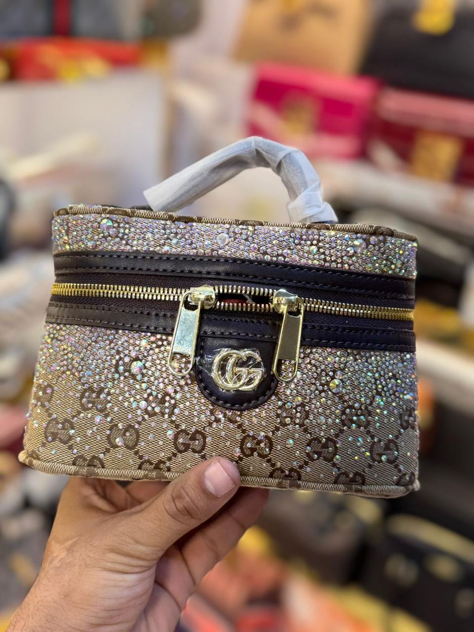 Beautiful Gucci Handbag in Silver Color