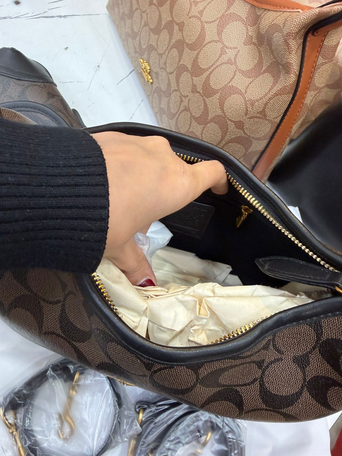 Classic Coach Willow Tote