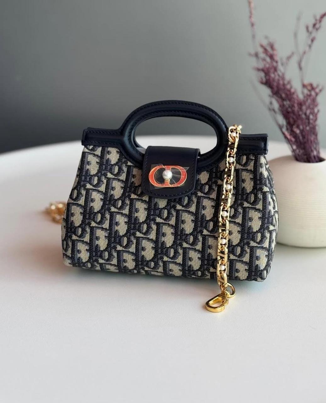 Elegant Dior Sling Bag With Dior Design