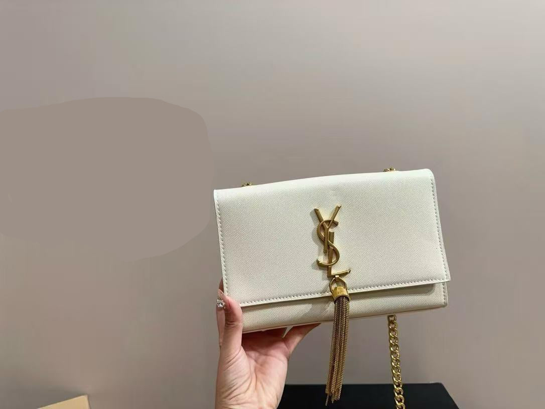 Elegant YSL Sling Bag  in Leather