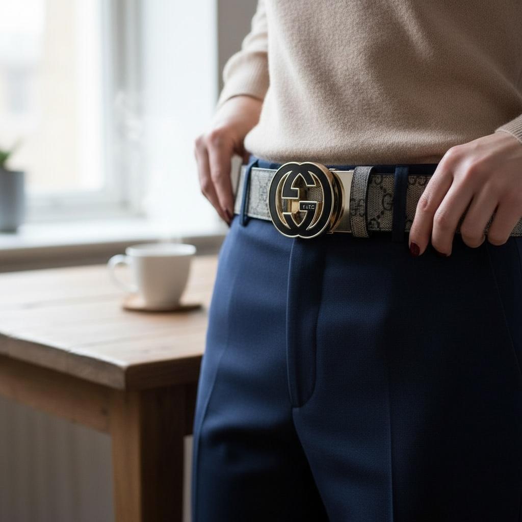 Gucci GG Supreme Canvas Belt