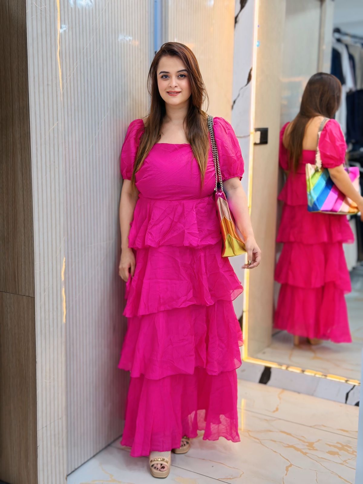 Stunning Flair Long Dress PO12