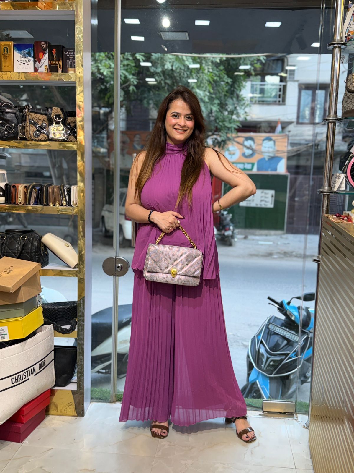 Stunning Plazzo Co-Ord Set PO02