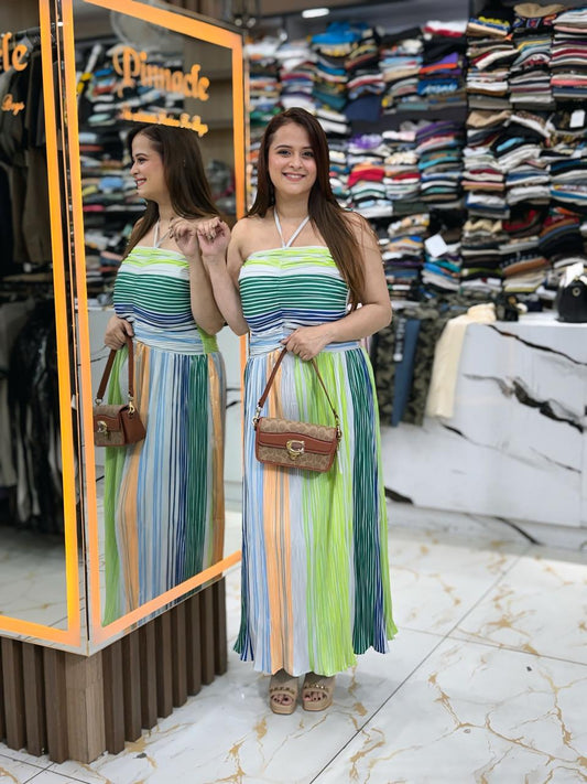Elegant Multi Color Dress PO32