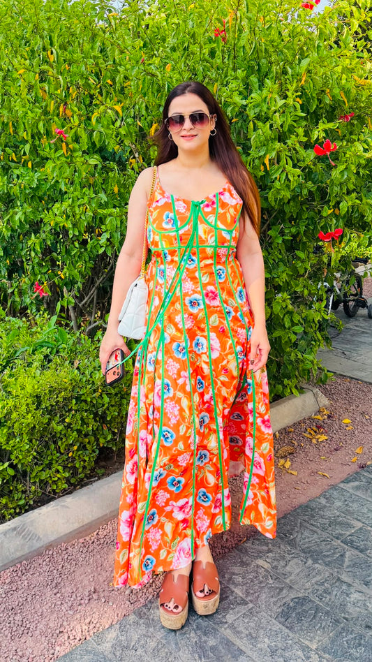 Elegant Summer Dress PO49
