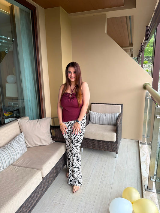 Beautiful halter-neck top PO85