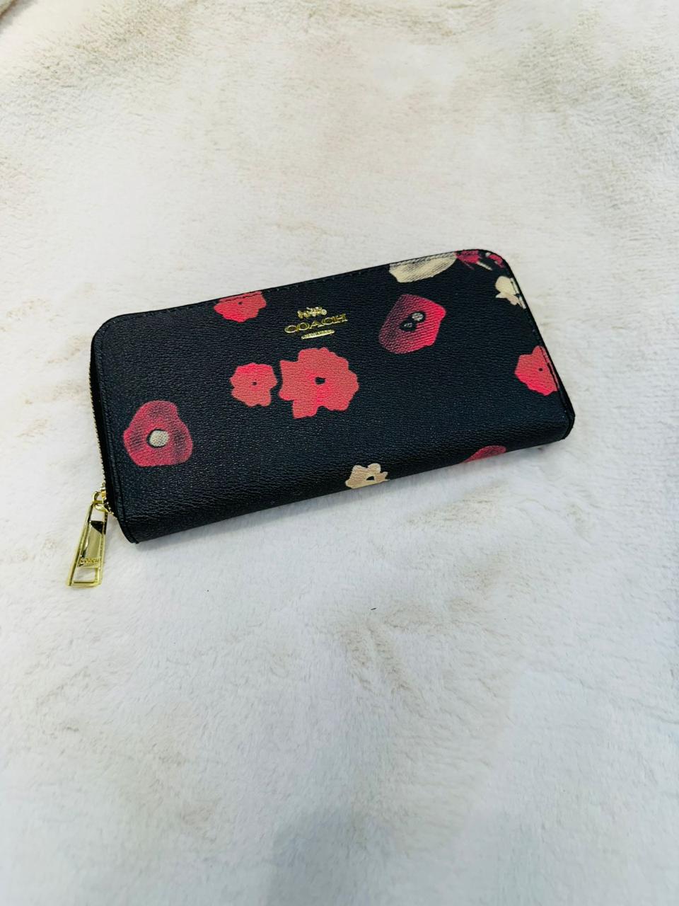 Elegant Black Coach Wallet