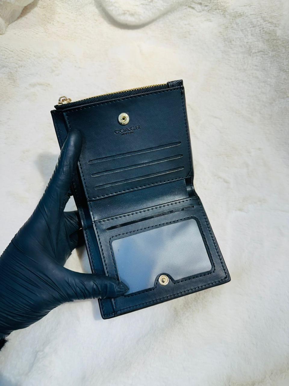 Elegant Black Coach Wallet