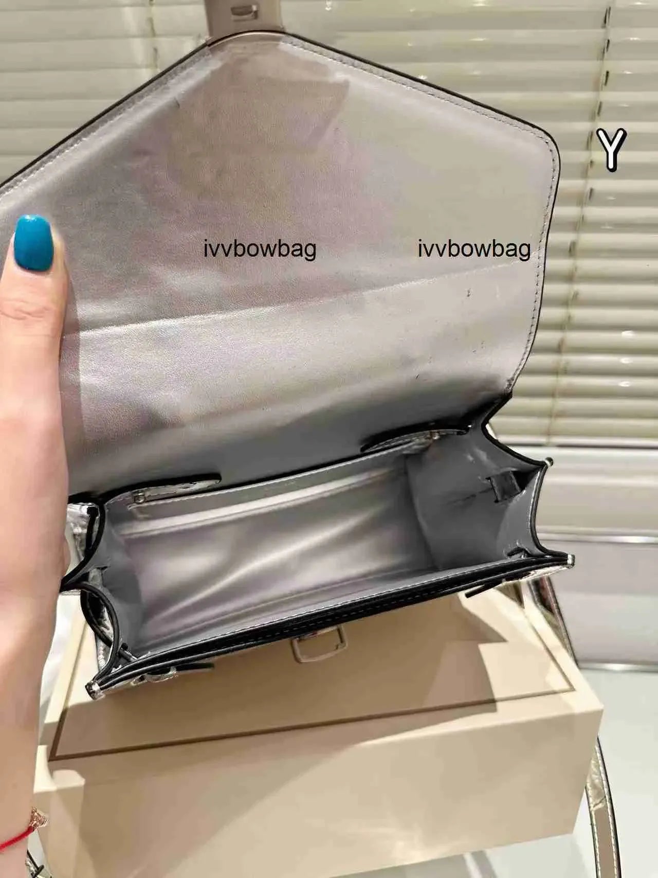 Silver Gold Bag Designer Shoulder Bag Women Handbag Female Bag PO15