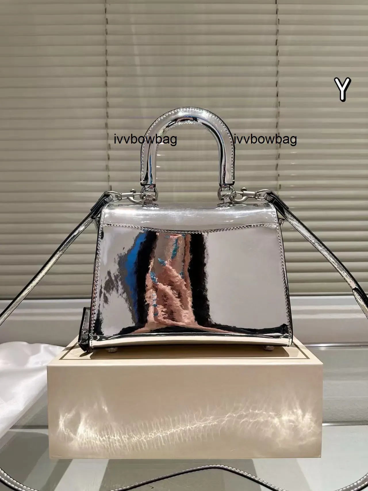 Silver Gold Bag Designer Shoulder Bag Women Handbag Female Bag PO15