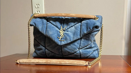 Ladies Luxury Yves Saint Laurent Bag w Dust Bag PO20