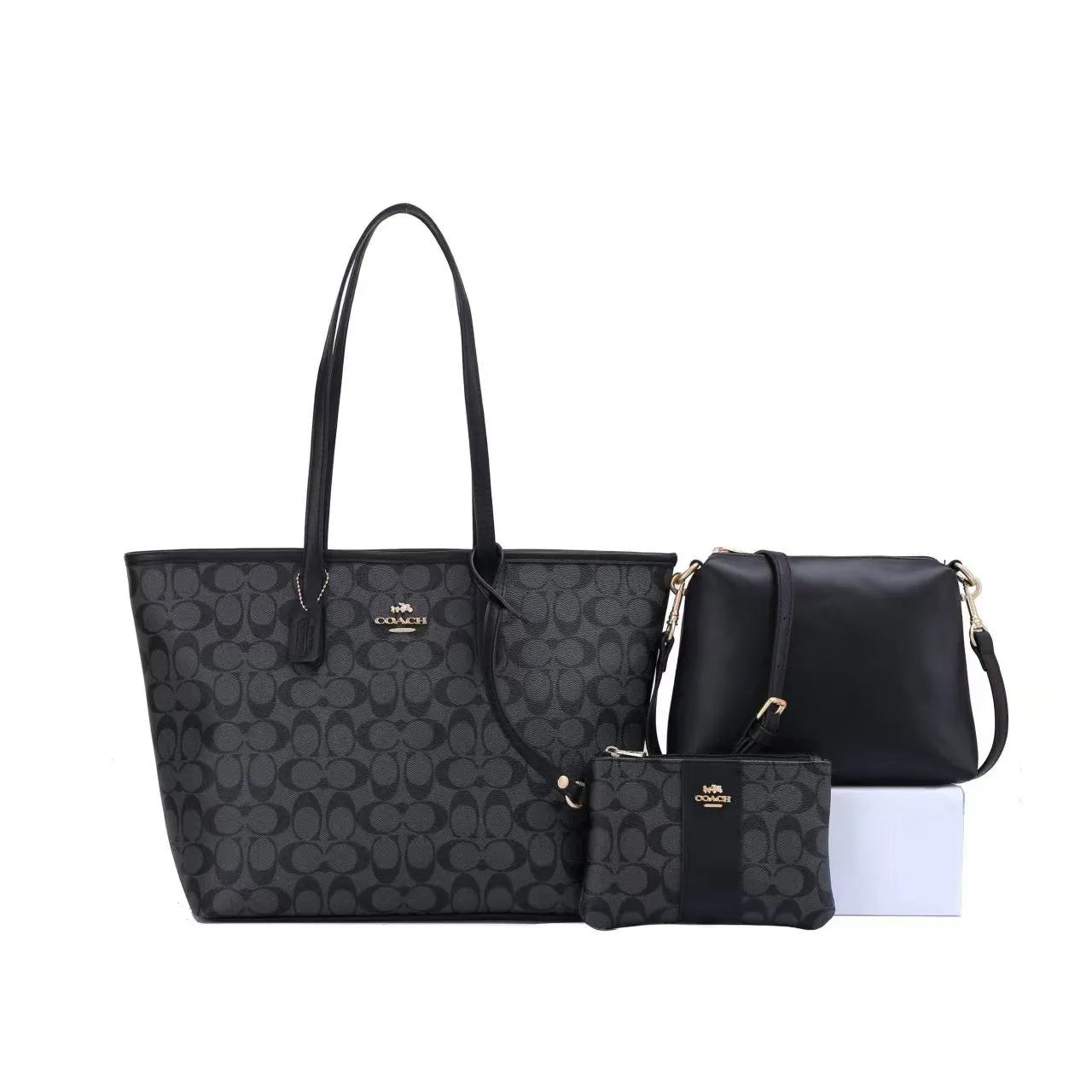 Coach Signature Tote Bag PO31