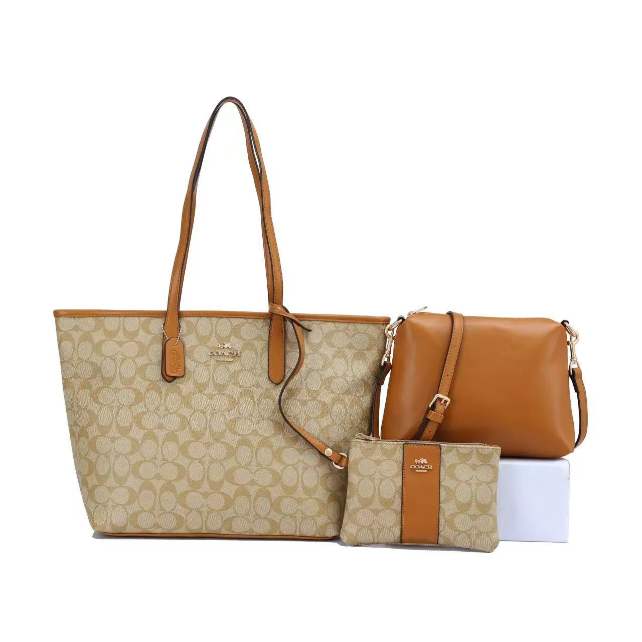 Coach Signature Tote Bag PO31