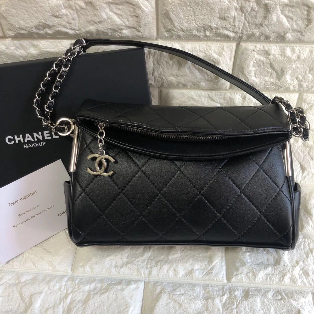 Chanel Leather Shoulder Bag PO27